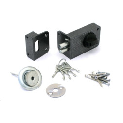 Замок накладной ЗЕНИТ ЗН2-6 серебро