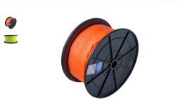 Шнур ПП пл. 5мм 16пр.серд. НЕОНОВЫЙ (200м)