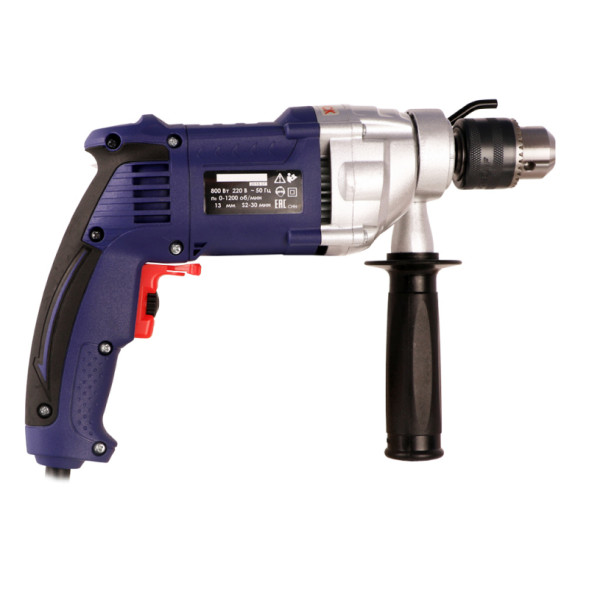 Машина ручная электрическая сверлильная 800 Вт, дрель безударная (МЭС-5-03) "ДИОЛД"