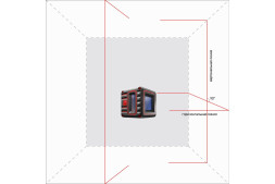 Лазерный уровень ADA Cube 3D Ultimate Edition (построитель, батарея,кейс)