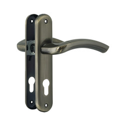 Ручка двер. на планке 23-70мм (ст.борнза) "Нора-М"