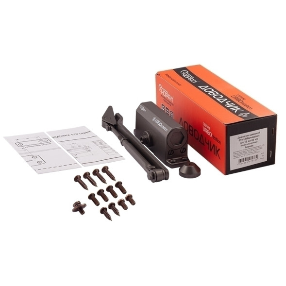 Доводчик 510 URBOnization (15-60кг) (бронза) морозостойкий "Нора-М"