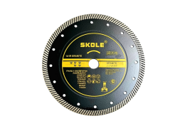 Диск  алмазный турбо (усиленный) 230мм мелкий зуб SKOLE