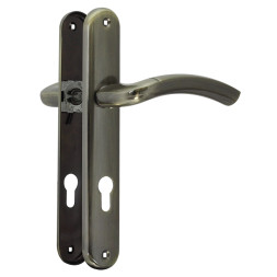 Ручка двер. на планке 23-85мм (ст.бронза) "Нора-М"