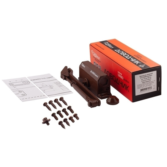 Доводчик 510 URBOnization (15-60кг) (коричневый) морозостойкий "Нора-М"