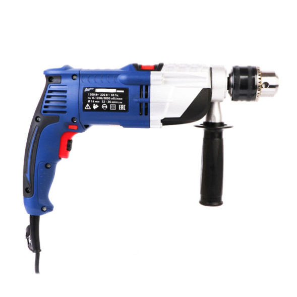 Машина ручная электрическая сверлильная ударно-вращальная 1200 Вт (МЭСУ-4-02) "ДИОЛД"