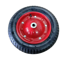 Колесо литая резина 350мм 3,25/3.00х80 D12