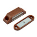 Защелка магнитная №1 (62мм) (коричневая) (5шт) "Нора-М"