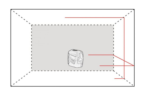 Лазерный уровень ADA Phantom 2D