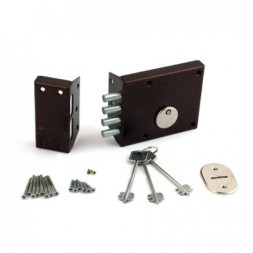 Замок накладной ЗЕНИТ ЗН4-2 медь