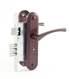 Замок врезной ОМЕГА ЗВ 9.1-01 (медь)