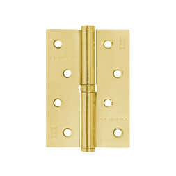 Петля сталь 750-4"-FНР-ЕСО (латун.покр.)правая  (100*70*2,5)  "Нора-М"