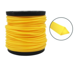 Леска триммерная "Треугольник" диаметр 3,0мм х 80м ON