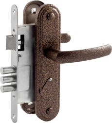 Замок врезной ОМЕГА ЗВ 9.1-02 (бронза)