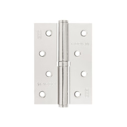 Петля сталь 750-4"-FНР-ЕСО (хром.покр.) левая   (100*70*2,5)  "Нора-М"