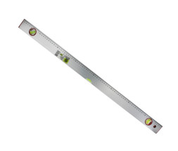 Уровень строительный алюминиевый, 3 глазка, 80см ON