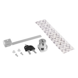 Мебел. замок 6328 (хром)