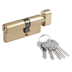 Цилиндр.мех-м ЛУВ-70 (латунь) (40-30в)  "Нора-М"