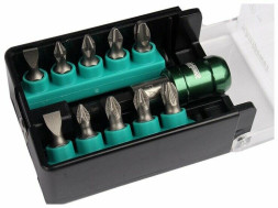 WP Набор насадок SL;PH;PZ + держатель 11ед. (шт.)