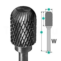 Борфреза твердосплавная WХ1422М06