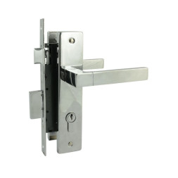 Замок врезной №109-70 Л (хром)  "Нора-М"