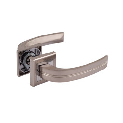 Ручка дверная AL 106K AL  мат. хром "Нора-М"