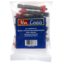 Насадки Mr.Logo с ограничителем (магнитным держателем) 50PH2 (S2) JAPAN  (10шт)