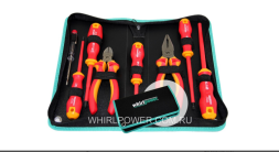 Набор электротехнических отверток и губцевых инструментов (8 пред) WP