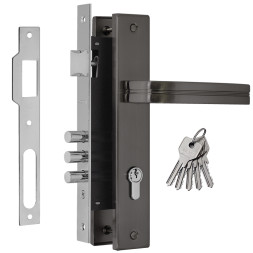 Замок врез. N106-85 M (графит)