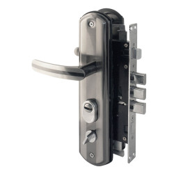 Замок врез. N200-68 (3В-200) П (мат.никель-черн.никель)  "Нора-М"