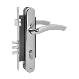 Замок врезной №96-85 М (хром)  "Нора-М"