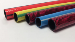 Шланг арм. поливочный Гранд 3/4" 50м Красный