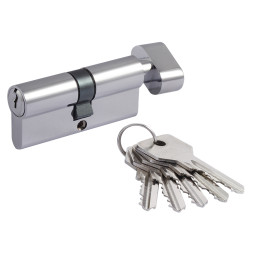 Цилиндр.мех-м ЕСО Z ЛВ-70 (хром) (35-35)  "Нора-М"