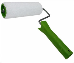 Валик в сборе ВЕЛЮР БЕСШОВНЫЙ (полиамид, ворс 5мм) 100х48мм,бюгель 6мм ON