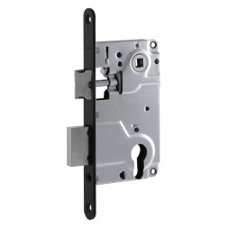 Корпус замка 25-85 мм (черный) под цилиндр