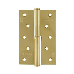 Петля сталь 750-5"-FНР-ЕСО (латун.покр.)правая  (120*80*2,5)  "Нора-М"