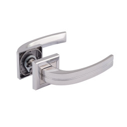 Ручка дверная AL 106К AL хром "Нора-М"