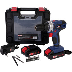 Дрель-шуруповерт ручная электрическая аккумуляторная (кейс) 2АКБ  (ДЭА-21 ЛИ-01М) "ДИОЛД"