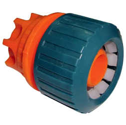 Переходник на трубу 3/4"-1/2" с цангов. крепл. Sayim