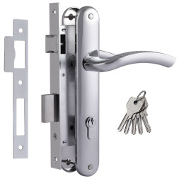 Замок врезной №96-85 К (хром)  "Нора-М"