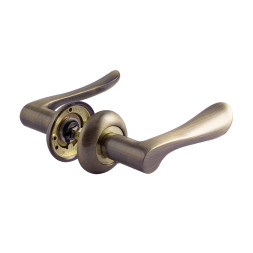 Ручка дверная AL 27А AL ст.бронза "Нора-М"