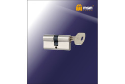 Личинка дверная (цилиндр) msm, ключ-ключ, 5 английских ключей, 70мм