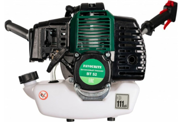Триммер бензиновый 52см3, 2,9л.с., бак 1,2л 9000об/мин BT 52  FAVOURITE
