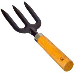 Вилка посадочная (дерев.ручка) FT 401-С