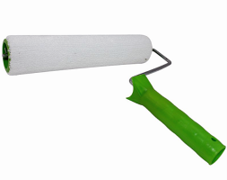 Валик в сборе ВЕЛЮР БЕСШОВНЫЙ (полиамид, ворс 5мм)  250х48мм, бюгель 6 мм ON