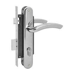 Замок врезной №23-85 М (хром)  "Нора-М"