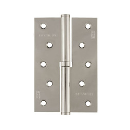 Петля сталь 750-5"-FНР-ЕСО (хром.покр.) левая  (120*80*2,5)  "Нора-М"