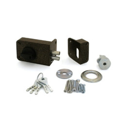 Замок накладной ЗЕНИТ ЗН2-6 бронза