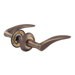 Ручка дверная AL 38A AL (ст.бронза)  "Нора-М"