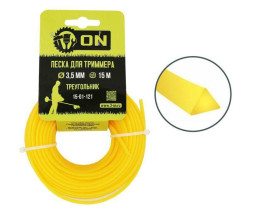 Леска триммерная "Треугольник" 3,5 мм х 15 м ON